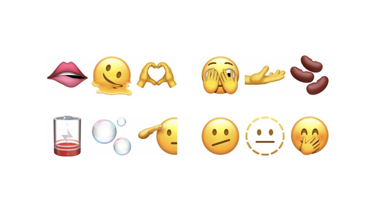 112种全新Emoji表情符号