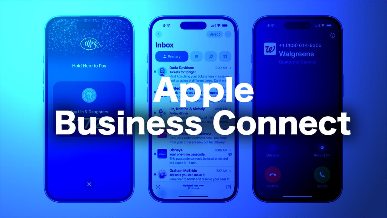 Apple Business Connect 开放商家申请地图、钱包和信息五大功能