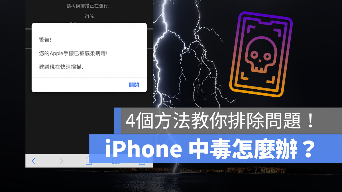 iPhone 中毒怎么办