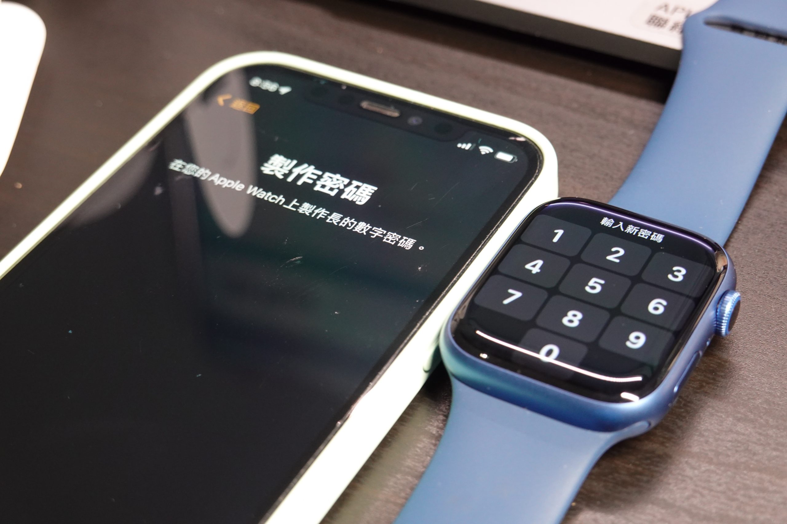 Apple Watch Series 7 配对