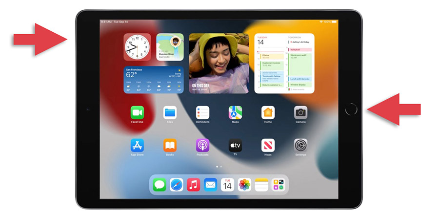 iPad 屏幕截图 截图