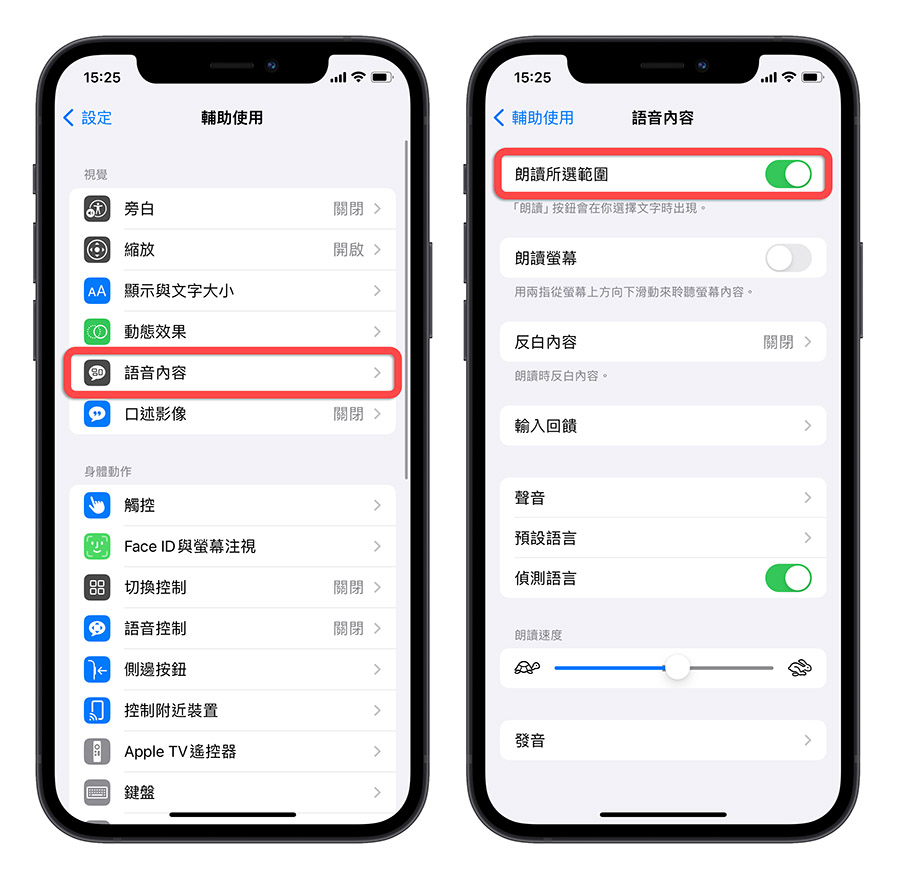 iPhone iOS 17 朗读 Siri 辅助使用 Safari