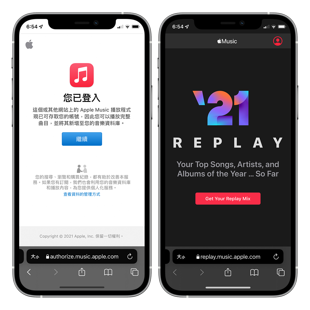 2021 Apple Music 个人回顾