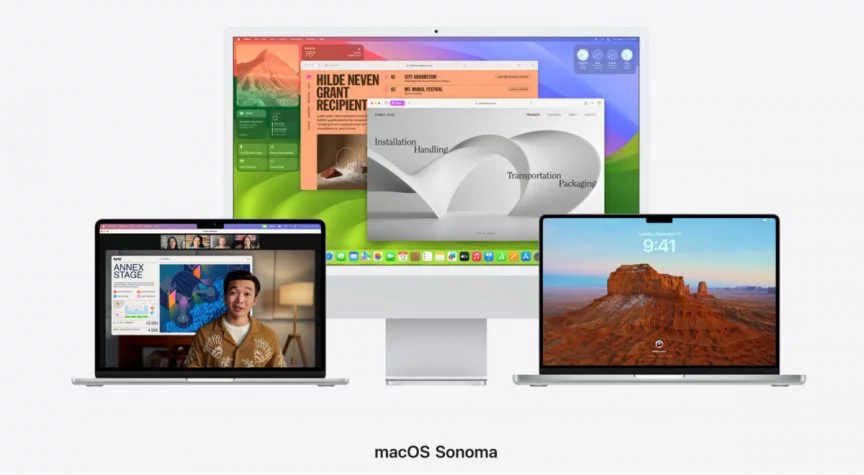 macOS Sonoma 14 桌面小工具使用方法