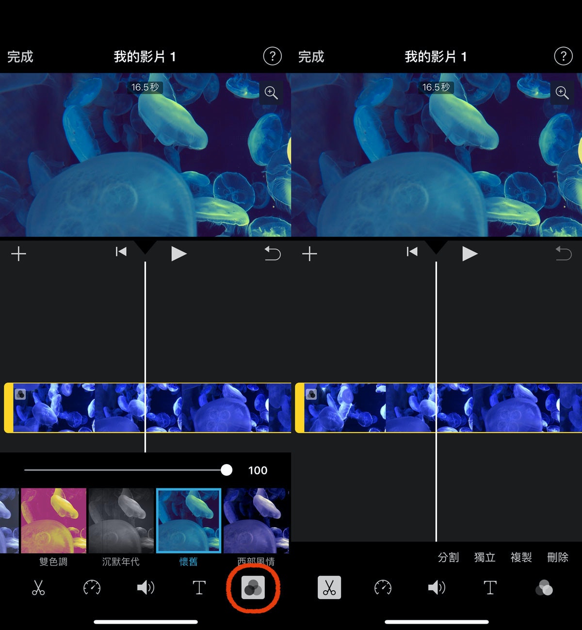 照片中提到了完成、我的视频1、（3） 完成，包含了屏幕截图、图形软件、图形、软件、电脑