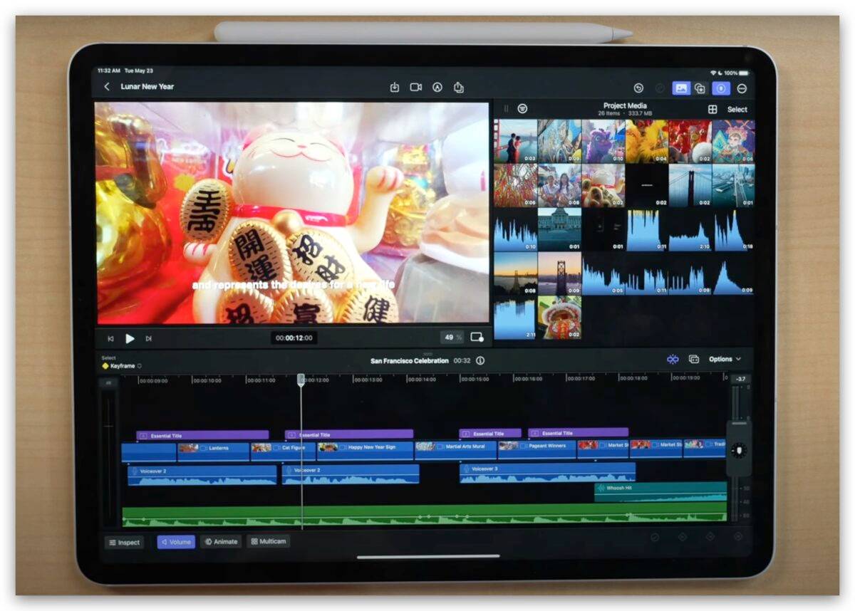 Final Cut Pro iPad 评测 心得 功能