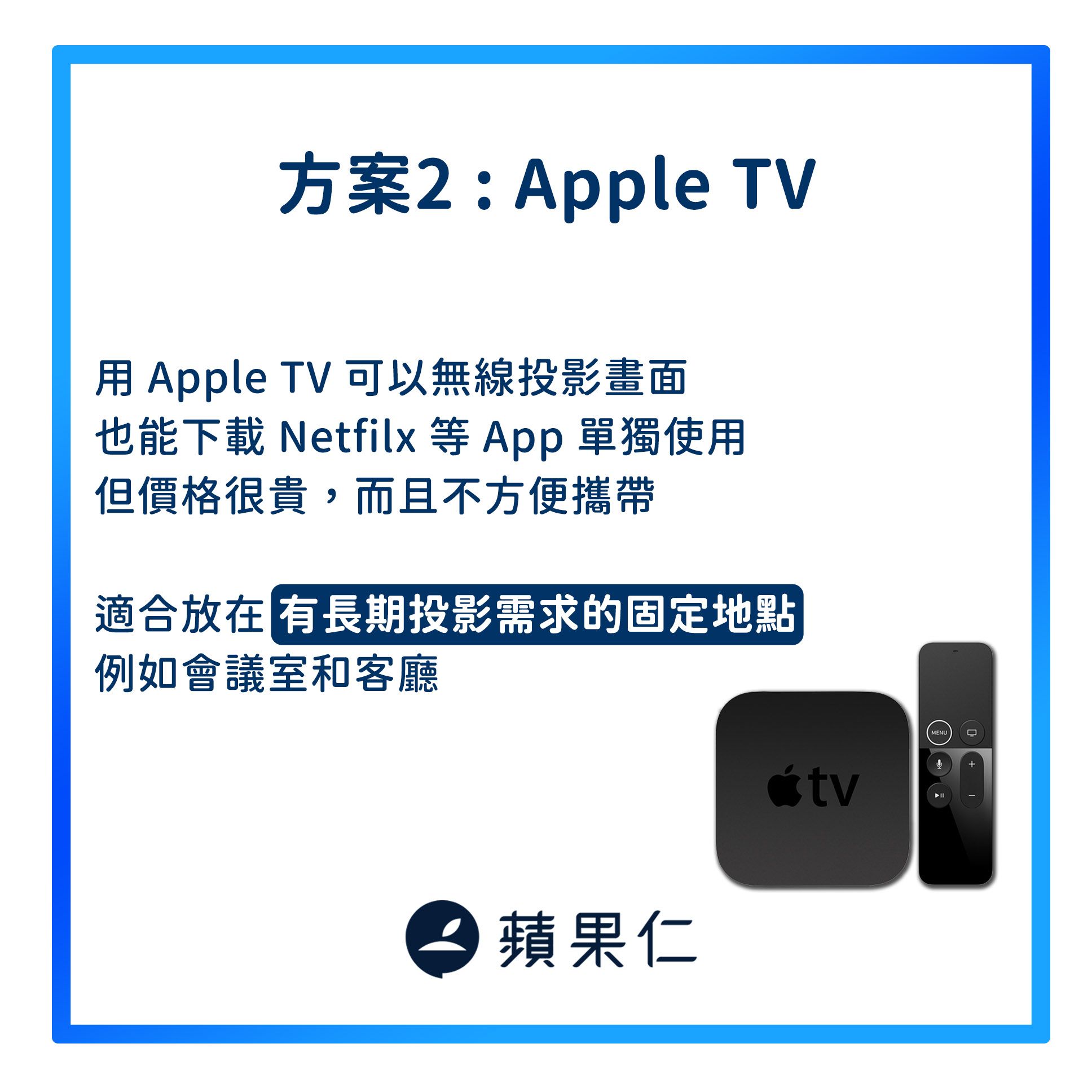 苹图解/iPhone画面投影、镜像到电视上的三种方法